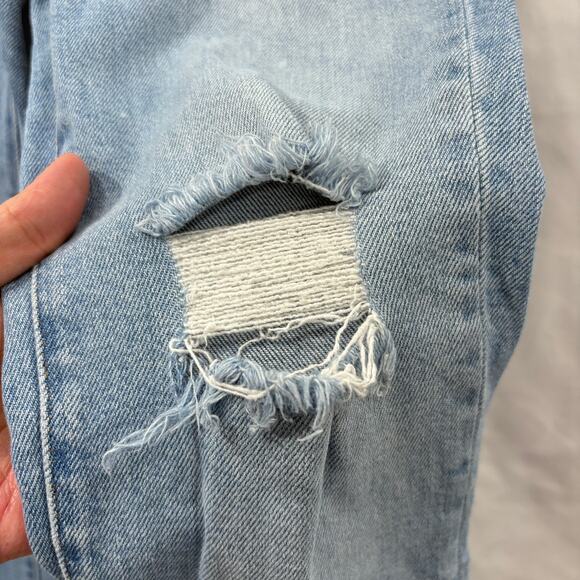 Madewell Womens Size 23P The Perfect Vintage Jeans High Rise 90s Mom Stretch - Picture 8 of 16